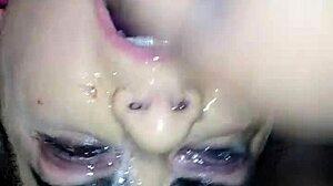 Ms. TL Feels Intense Emotions During Deepthroat with Dildo