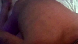 squirting and fucking hot blonde in homemade scene with toys