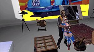 i'm barkai dominating lady america in orgasmic sl sex