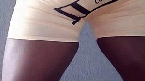 Chained in sexy underwear for my black shemales!