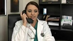 Big Tit Brunette Patient Fucked Hard by Doctor in Hospital