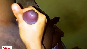 naija girl swallows cum during blowjob