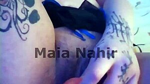 Masturbating with two dildos feels amazing