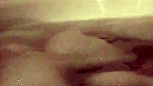 straight fatty stroking in that bubble bath... so hot?