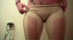 sara snow says, check out my new booty booty ass in this video