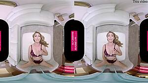 hot babe verronica kirei says, want to cum with me in vr?