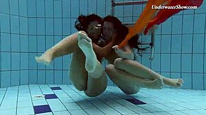 Krasula And Liza Underwater Lesbian Fun?