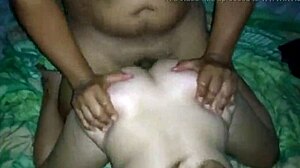 I cum in her ass while amateurs watch