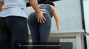 Whoa, my stepmom just swallowed my huge load in Milfy City v0.6e part 31! 😍