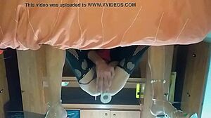 Latina Trans Takes New Toy's Ass Completely