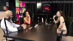 safada leva chupada na buceta e nos peitos ficando molhadinha - isis sophie