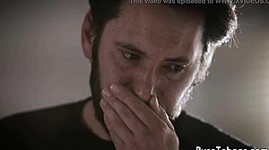 Busty Glam Babe Humiliates Husband with Cuckold Play