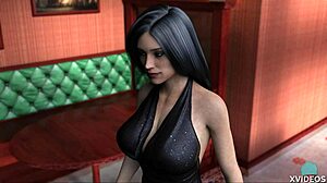 Boss Wife's Voluptuous Tits Tempt