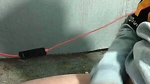 Masturbation With My Big Erect Cock Regulus During Gay Massage