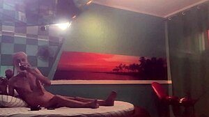 the couple explores front and back sex in this amateur voyeur anal scene