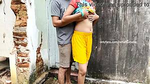 neha, let’s try this outdoor fuck for the first time with your college boy. it’s wild out here!