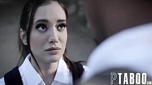 Gia Paige Bent Over in Hardcore Jealous Action