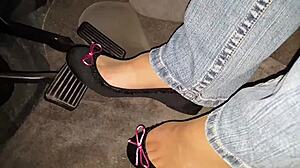 Intimate webcam fetish session on Facebook with intimissimaskype