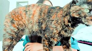 拉丁cosplay妹子被狠狠口爆，真爽！😈