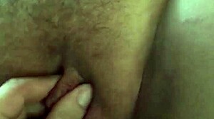 I love fingering my girl's fat pussy while she moans with toys