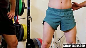 Twink Stepson Drilled by Gay Step Daddies in Wild Threesome