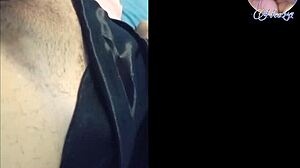 Husband Catches Young Asian Wife Waxing Her Small Tits In Bathroom