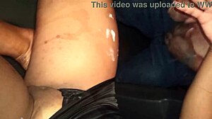 wife gets creampied by strangers in dogging