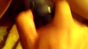 omg, this sexy girl with a big ass is getting fucked by a huge dildo 😍