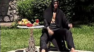 slave spanked and deepthroats in outdoor pool orgy! 🔥