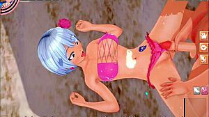 Yukino Agria 3D Hentai Beach Sex Scene