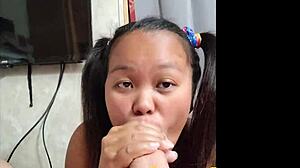 pumping and stroking big white cock till swallow 😏