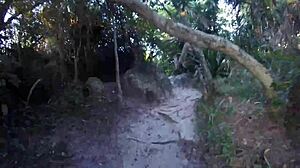 i got tied up in shibari on the public beach with lordshibarifloripa and my clothes ripped, it was so intense