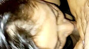 Marco got hard seeing my sexy lingerie!