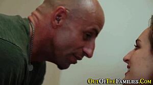 jizzed amateur stepsister feels wild after hardcore facial in heels