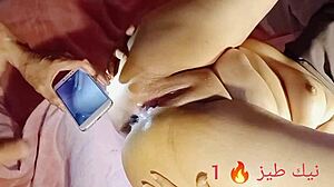 My hot Arab wife takes anal in our homemade session.