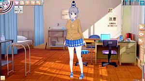 3D Cartoon Hentai Blowjob With Big Tits Anime