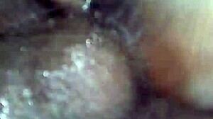 black ebony woman squirts in doggystyle position