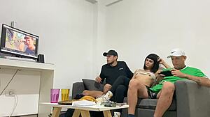 my cousins visit and things get wild watching youtube