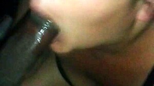 Amateur Sloppy Blowjobs with Monster Big Black Cock Deepthroat