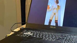 I WATCH PORN WITH MY STEPSISTER AND THEN I PUT MY DICK IN HER MOUTH