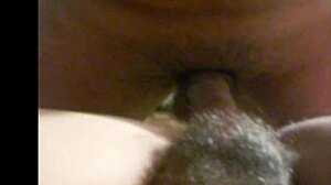 smashing my girlfriend's hairy pussy real hard tonight