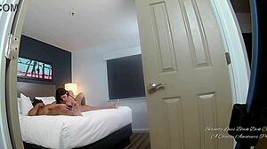 Serenity craves black dick in cuckold cage scene