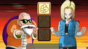 Kame Paradise 2: Chichi’s Epic Handjob to Old Man in Hentai Parody Ep 5