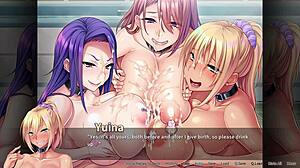 Gyaru Girl Gets Tit Fucked By All In Episode 9