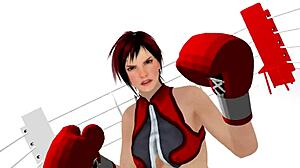 Pov boxing match turns into blowjob domination!