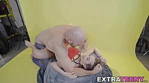 Hot Brunette Bailey Base Gets Pussy Licked Before Missionary Fucking