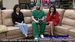 brooklyn rossi masturbating uncontrollably under perv doctor tampa's diagnosis.