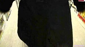 i insert a plug in my ass inside the supermarket while shopping