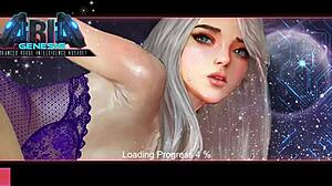 Aria Genesis in hentai game pornplay. Ep 1 reveals cuckolding sex as her friend's only cure.