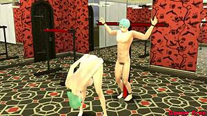 Wow! Bulma Stepmom Punishes Stepson in Secret Sadistic Fuck Session!